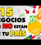 Negocios rentables en México con poca inversión